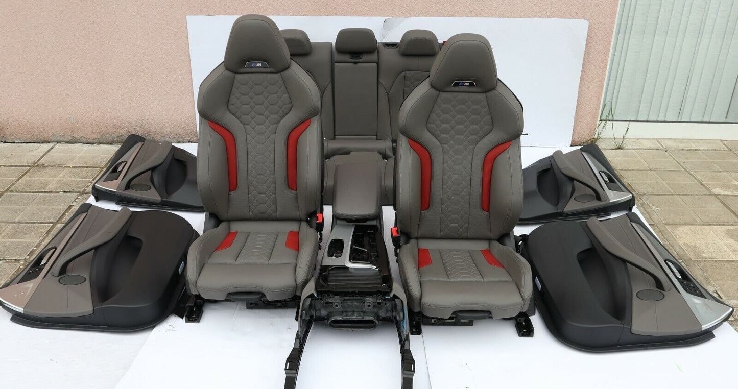 BMW F98 X4M G02 M Innenausstatung Leder Sitze Scaune din piele Interior Merino LKHV 