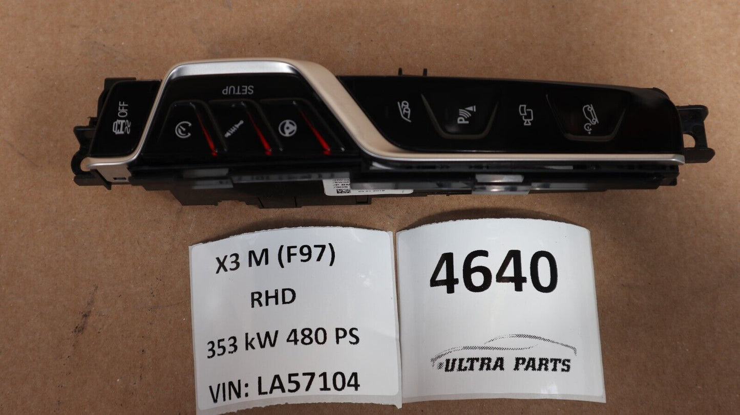 BMW X3 M F97 X4 M F98 Competition Multifunktionsschalter Panel 8076647 RHD