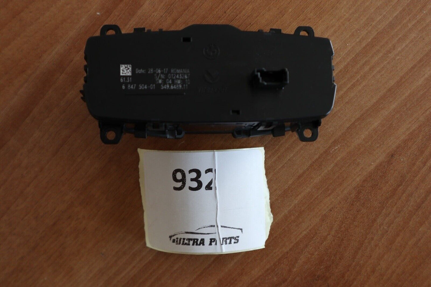 BMW 4er F82 M4 Lichtschalter Schalter 6847504 chrom light switch