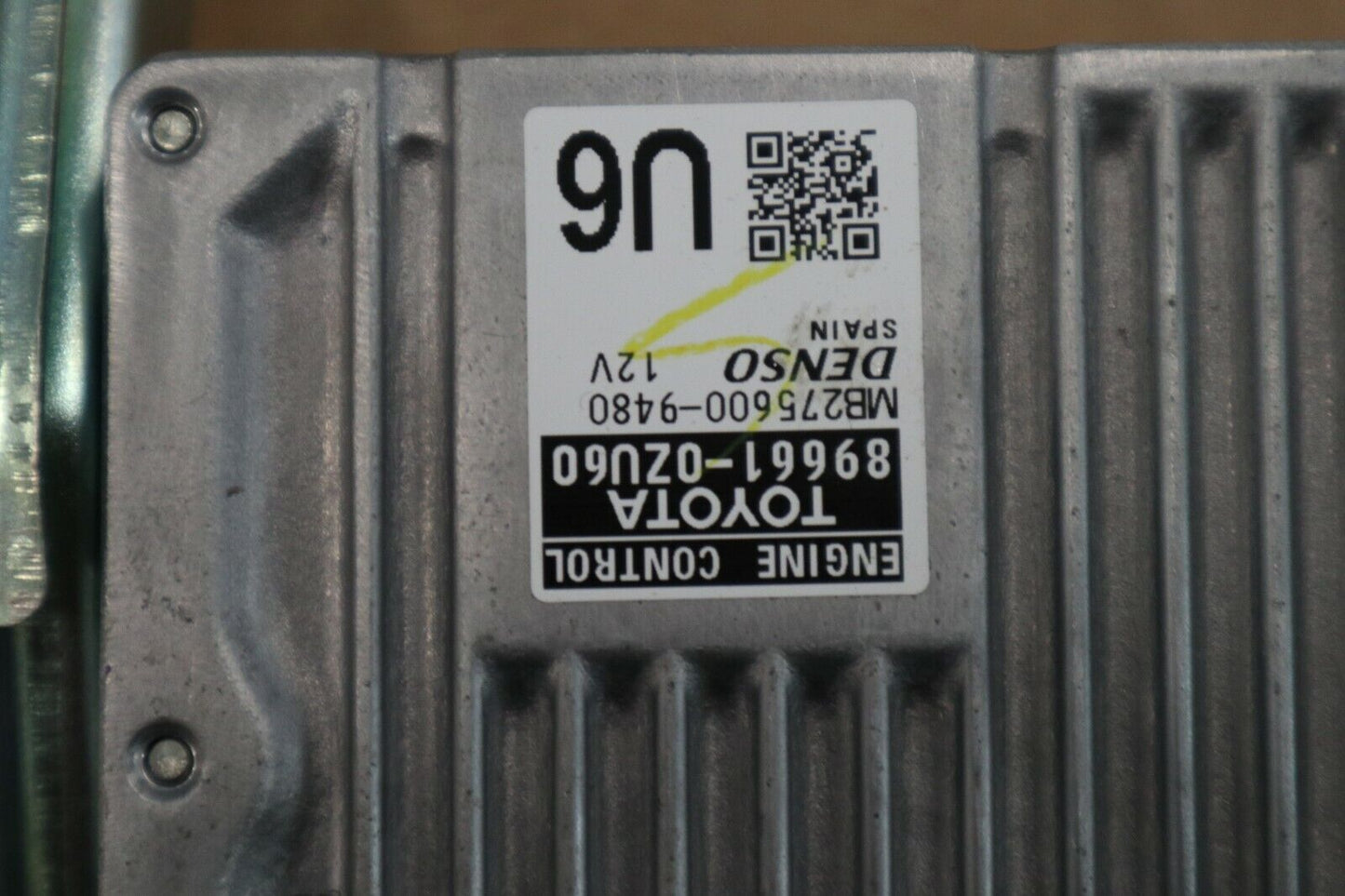 TOYOTA AURIS 1798 Petrol ECU 89661-0ZU60 2012-2019