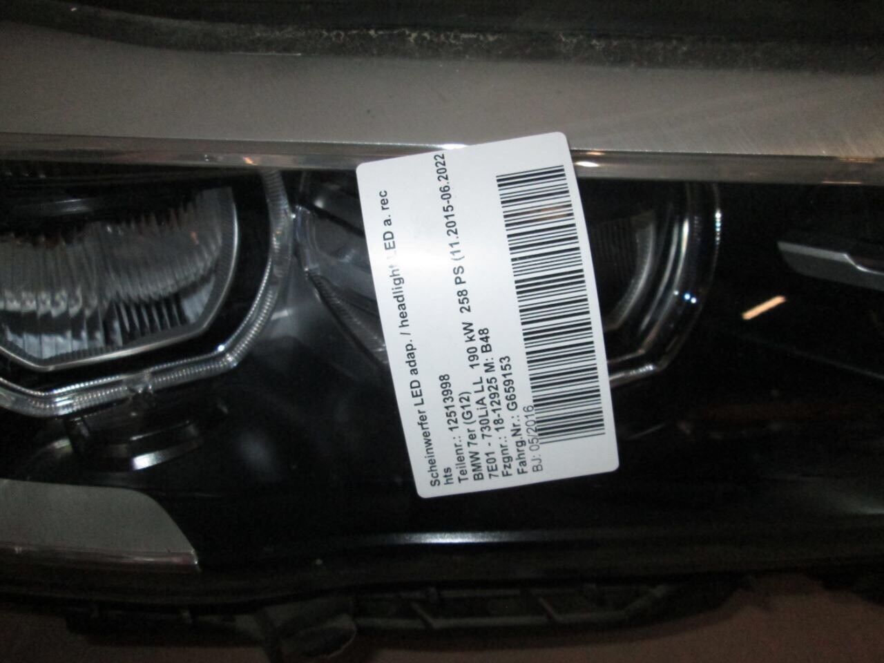 BMW G11 G12 LED Scheinwerfer ВРЪЗКИ И ЗАЯВКИ 7465589/ 7465590