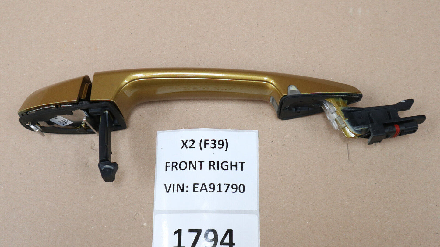 BMW F15 F16 F39 F45 F46 F48 Türgriff rechts Komfort Galvanio Gold BMW 7482538