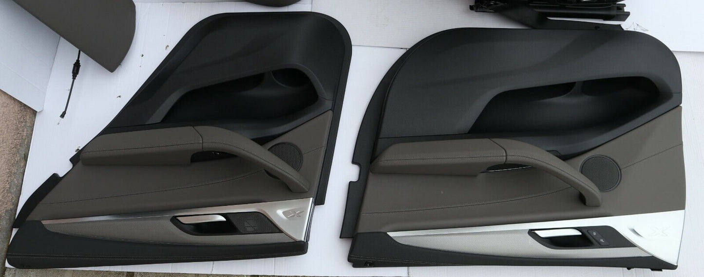 BMW F98 X4M G02 M Innenausstatung Leder Sitze leather Seats Interior Merino LKHV