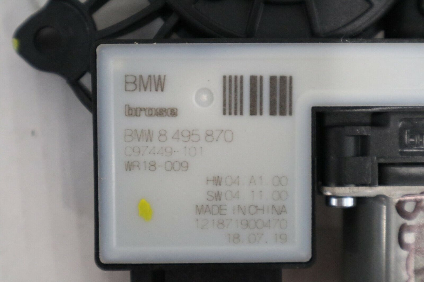 Оригинален BMW 3er G20 G21 Antrieb Fensterhebermotor vorne rechts 8495870 