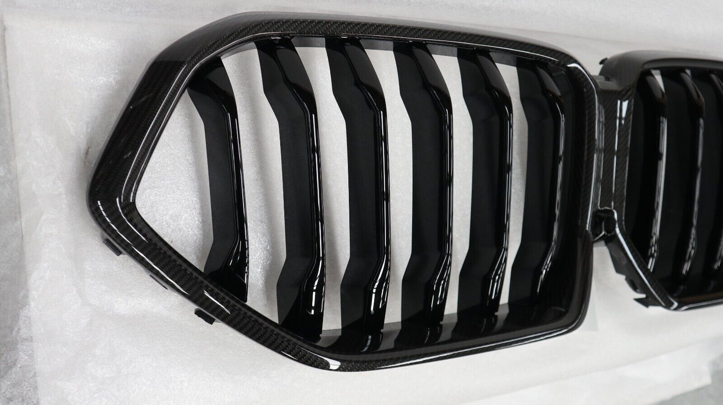 Original BMW X6 G06 M Performance Frontziergitter Carbon 2467264