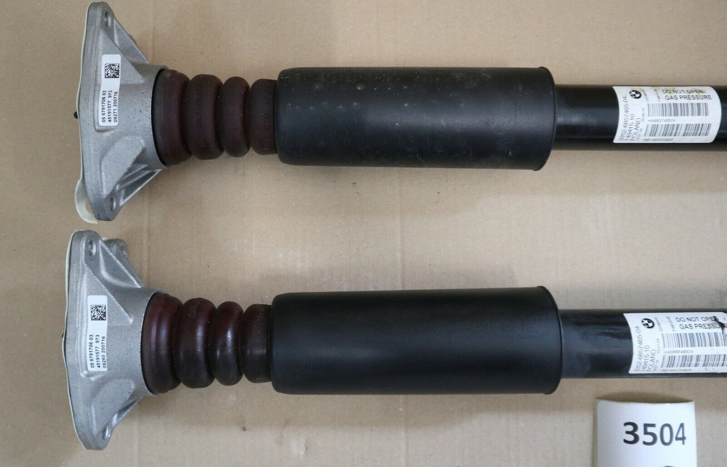 Original BMW 2er F45 F46 Federbein Stossdämpfer hinten links rechts 6887336