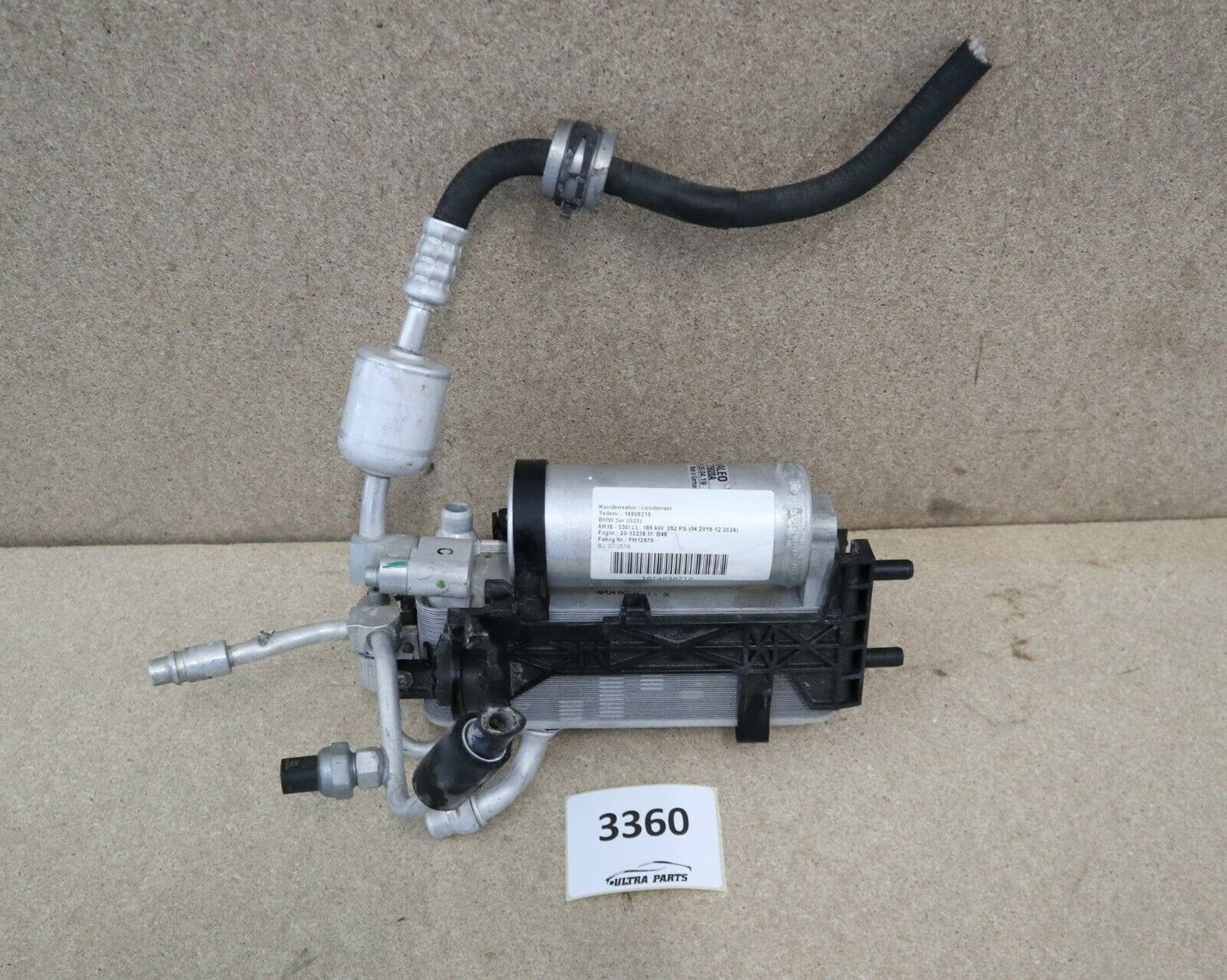 Original BMW G20 G21 G22 G23 G29 Kondensator Klimaanlage mit Trockner 6805342