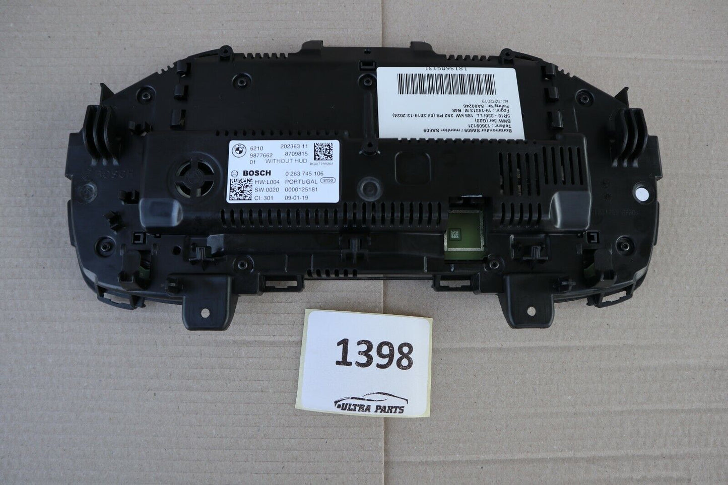 BMW G05 G07 G12 G14 G15 G20 INSTRUMENTENKOMBI CLUSTER LED 9858602 FULL LED HIGH