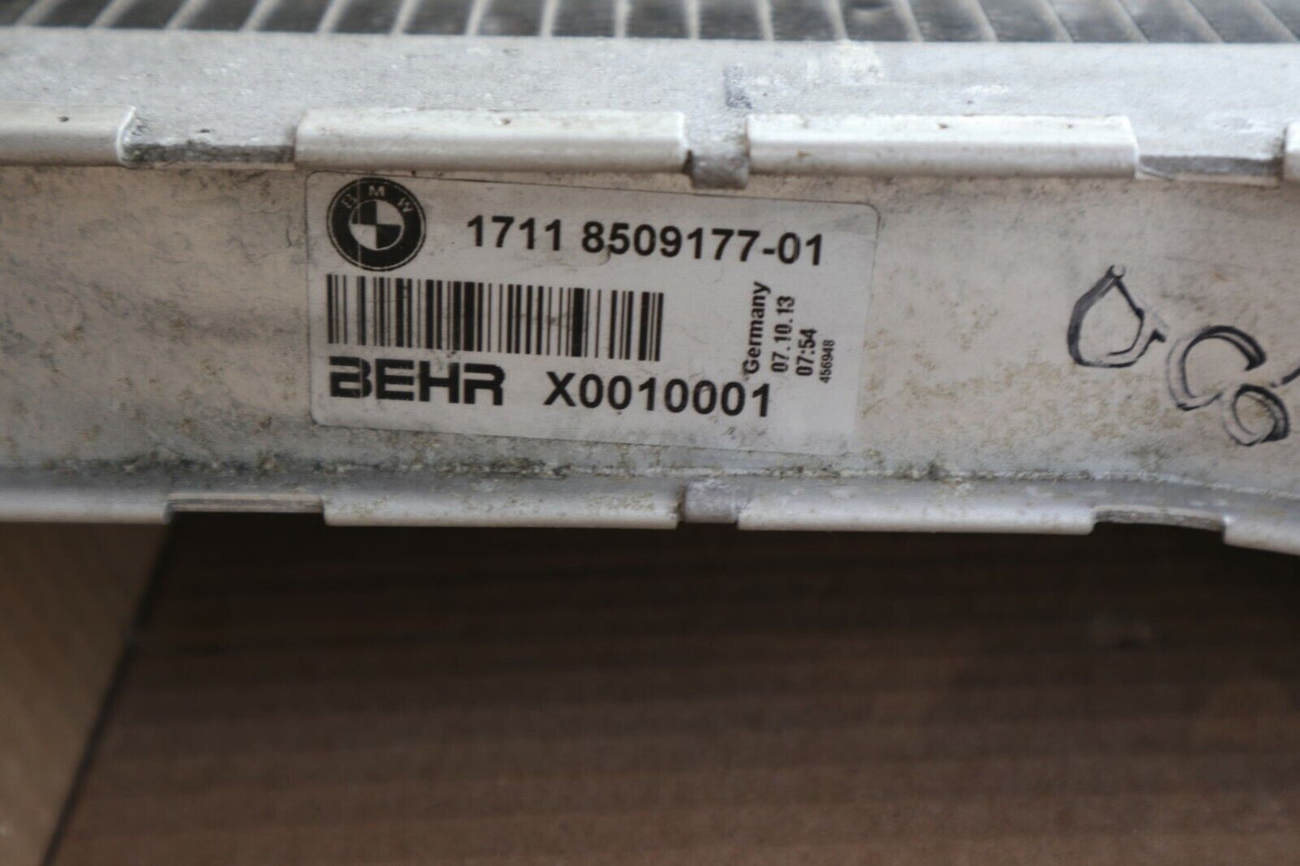 BMW 5 F10 LCI F11 LCI F10 F11 Wasser Kühler 8509177