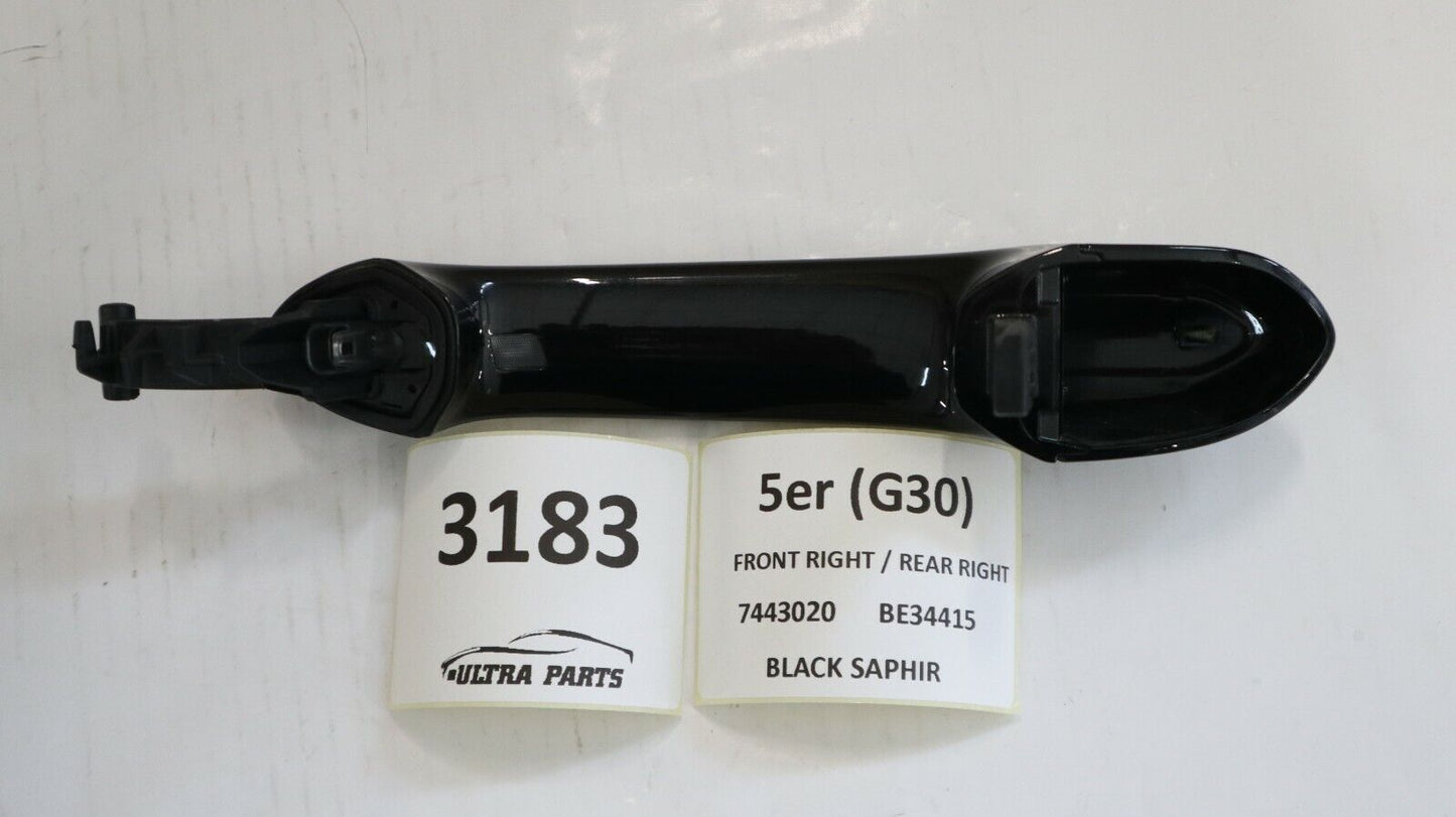 Original BMW G30 F90 G31 G32 Türgriff aussen rechts BLACK SAPPHIRE. MET. 475