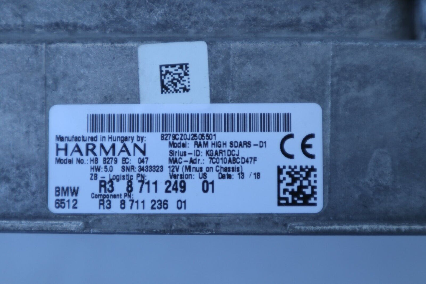 Original BMW 3er 5er 7er 8er Harman Kardon RAM Verstärker 8711236