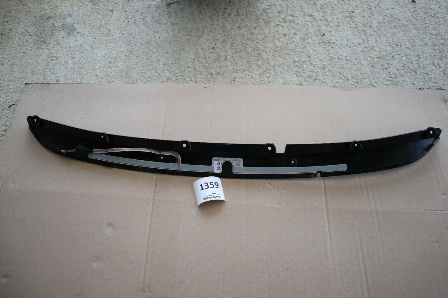 BMW I01 i3 Hecksspoiler unterteil Spoiler secțiune inferioară spate 7296771 