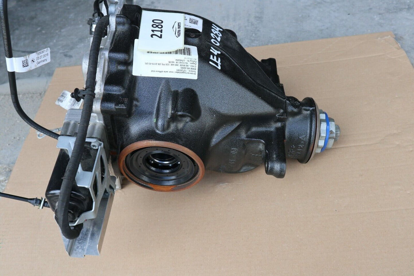 Original BMW X5 G05 X6 G06 Diferenţial Hinterachsgetriebe 3,15 8686659 8686660 