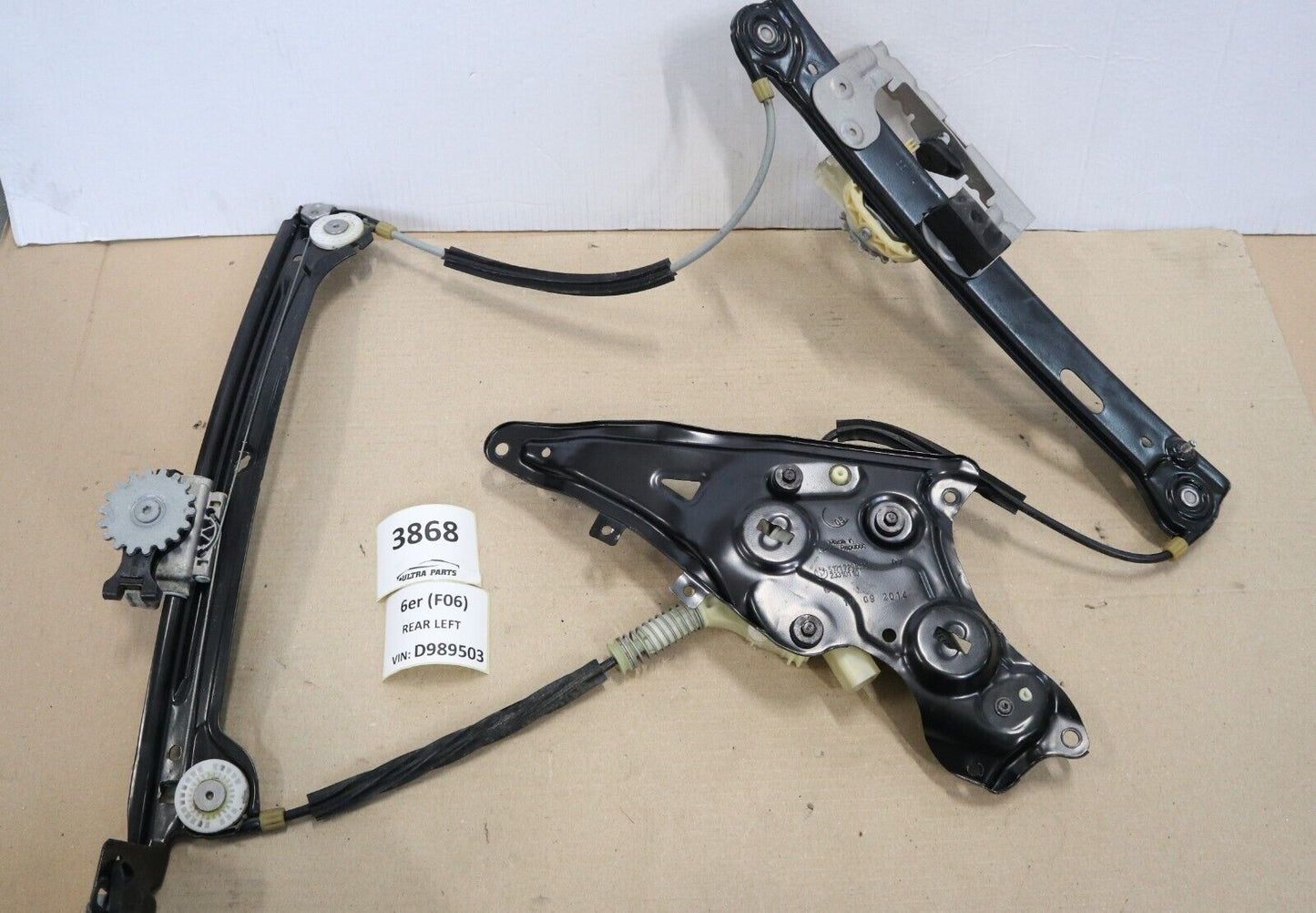 Original BMW 6er F06 & LCI Fensterheber elektrisch mit Motor hinten links