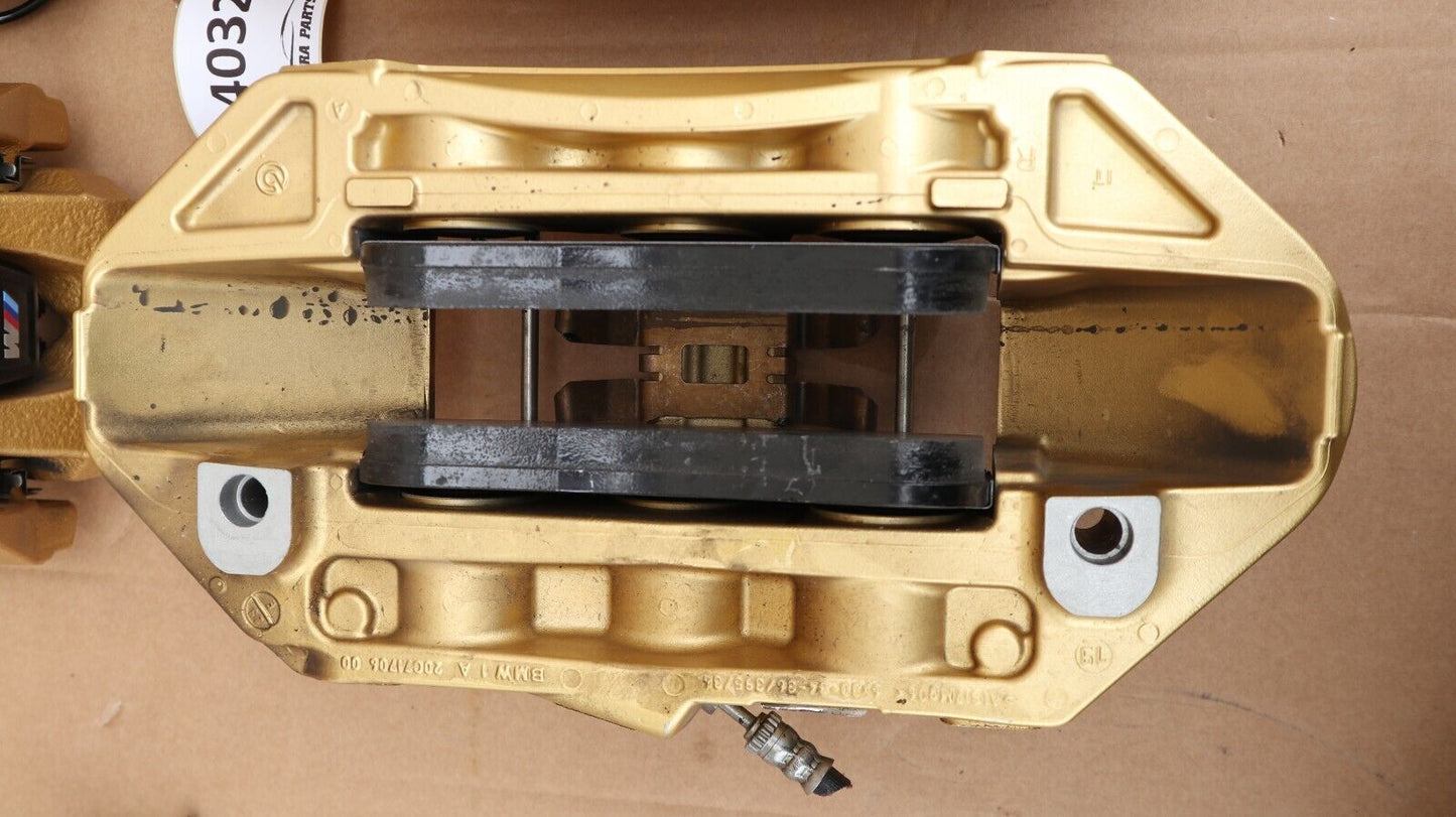 BMW M3 G80 M4 G82 ETRIERI DISCURI DE FRANA KERAMIK BREMSSATTEL BREMSSCHEIBE M GOLD 