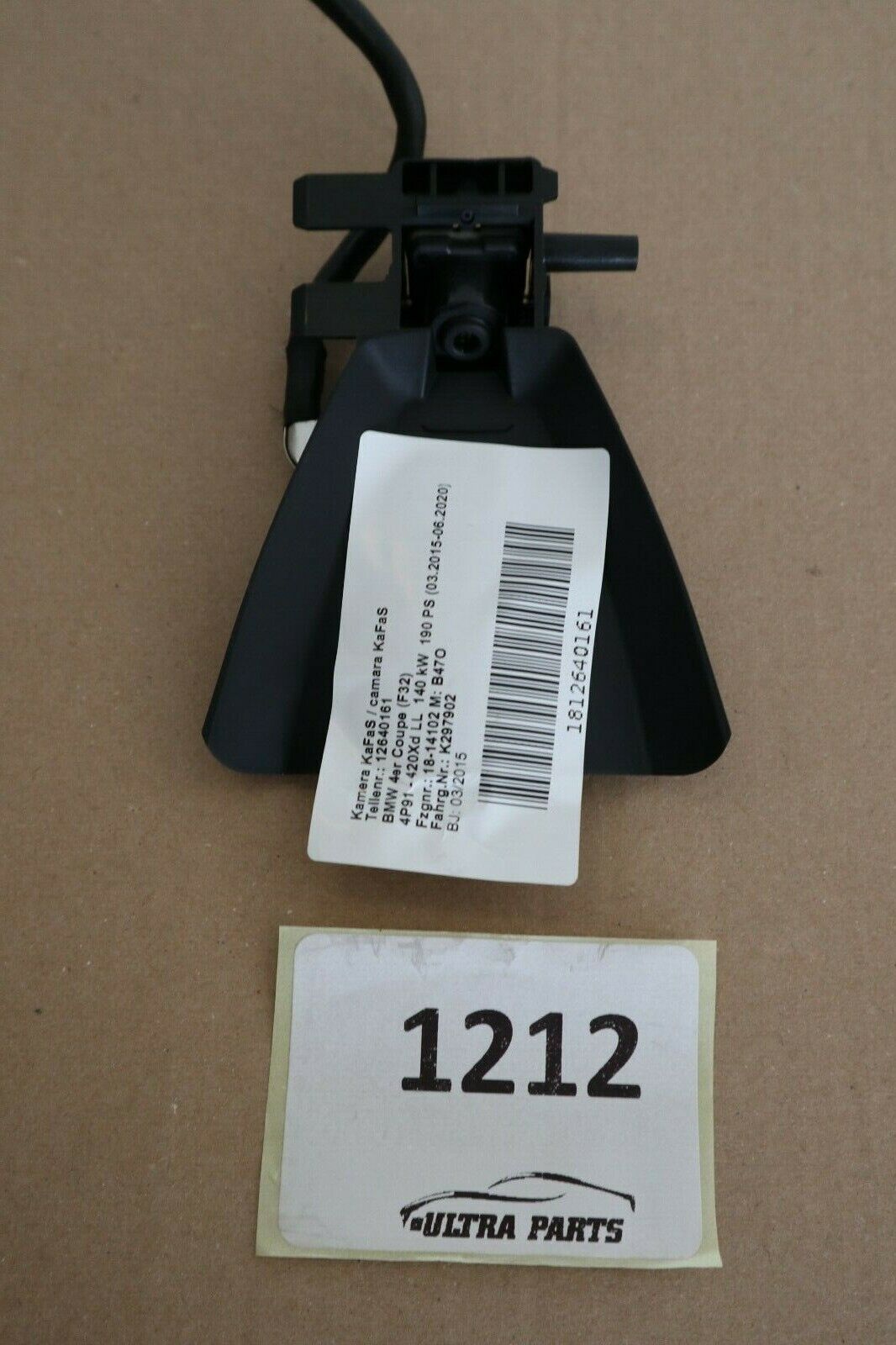 BMW F45 2 F32 F33 F36 4 Kamera KaFAS 9384686 Camera Speed Limit Info OEM