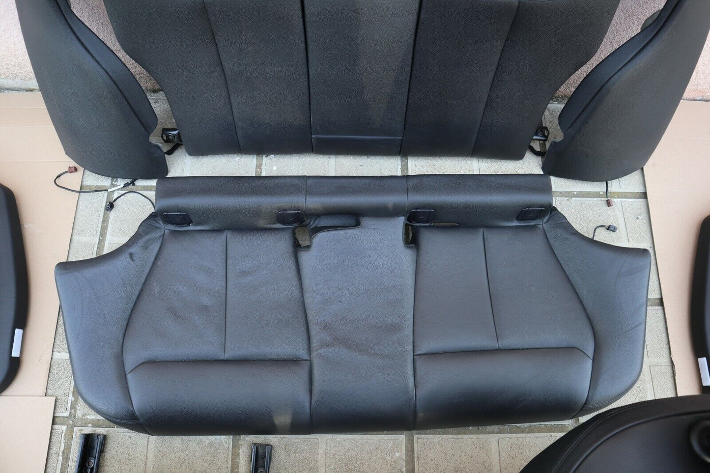 BMW 3er F30 Sport Leather Seats Lederausstattung LEDER DAKOTA SCHWARZ