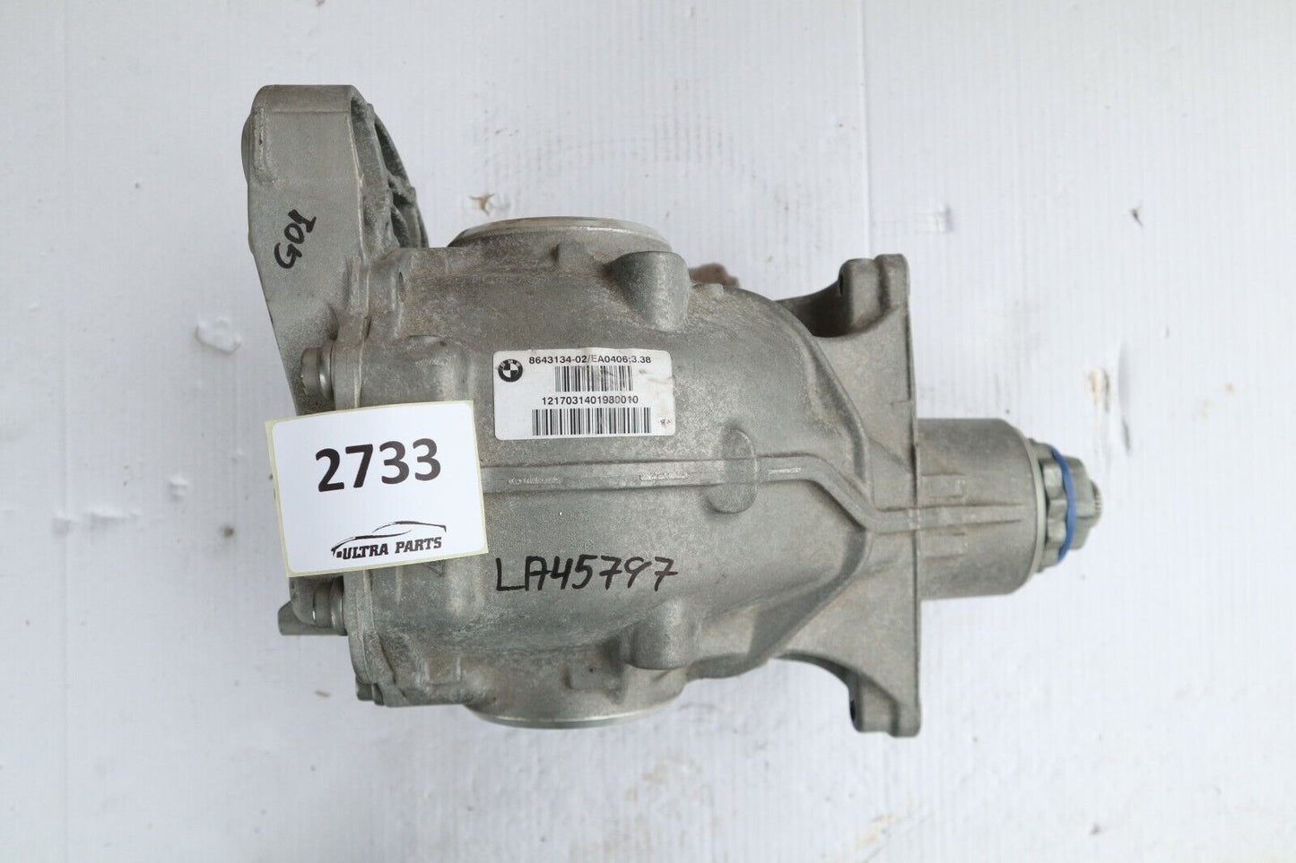 Original BMW X3 G01 X4 G02 Diferenţial Hinterachsgetriebe 3,38 8643134 8686219 