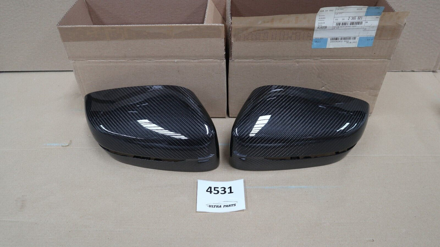 BMW G11 G12 G14 G15 G16 G30  Spiegelabdeckung M Performance Set Carbon Caps NEU