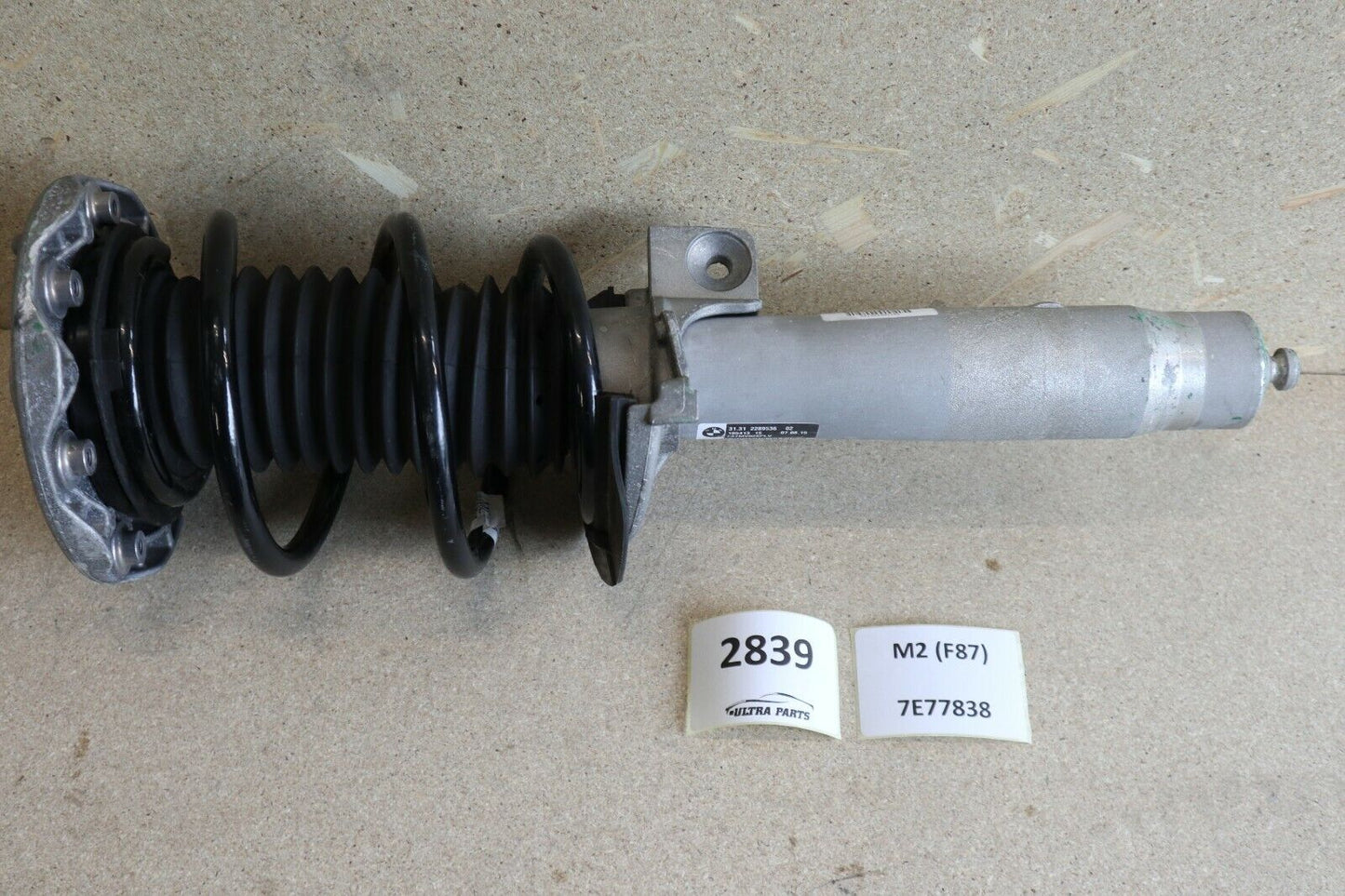 BMW M2 F87 FEDERBEIN STOSSDÄMPFER RECHTS SHOCK ABSORBER FRONT RIGHT 2289536