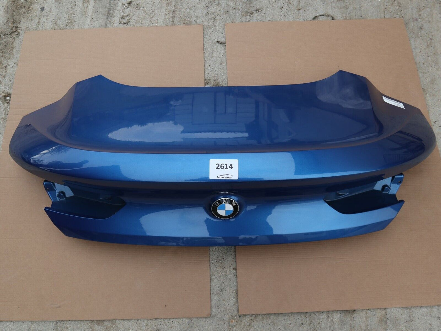 BMW 8er G15 F92 Heckklappe Kofferraumdeckel OEM MARINA BAY BLAU METALLIC C1А