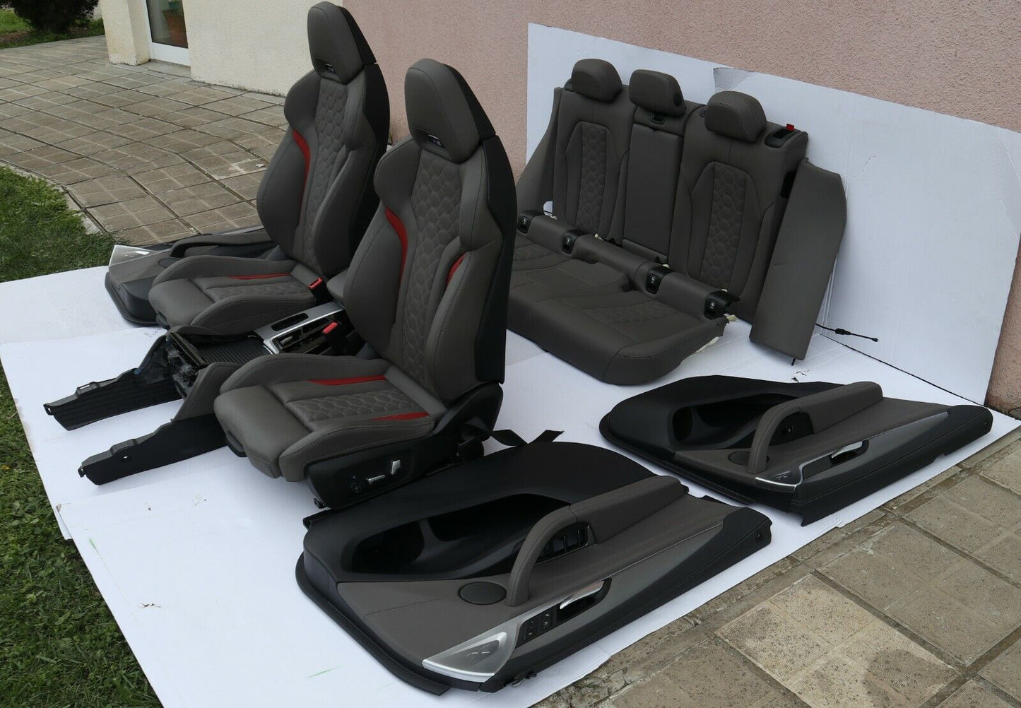 BMW F98 X4M G02 M Innenausstatung Leder Sitze leather Seats Interior Merino LKHV