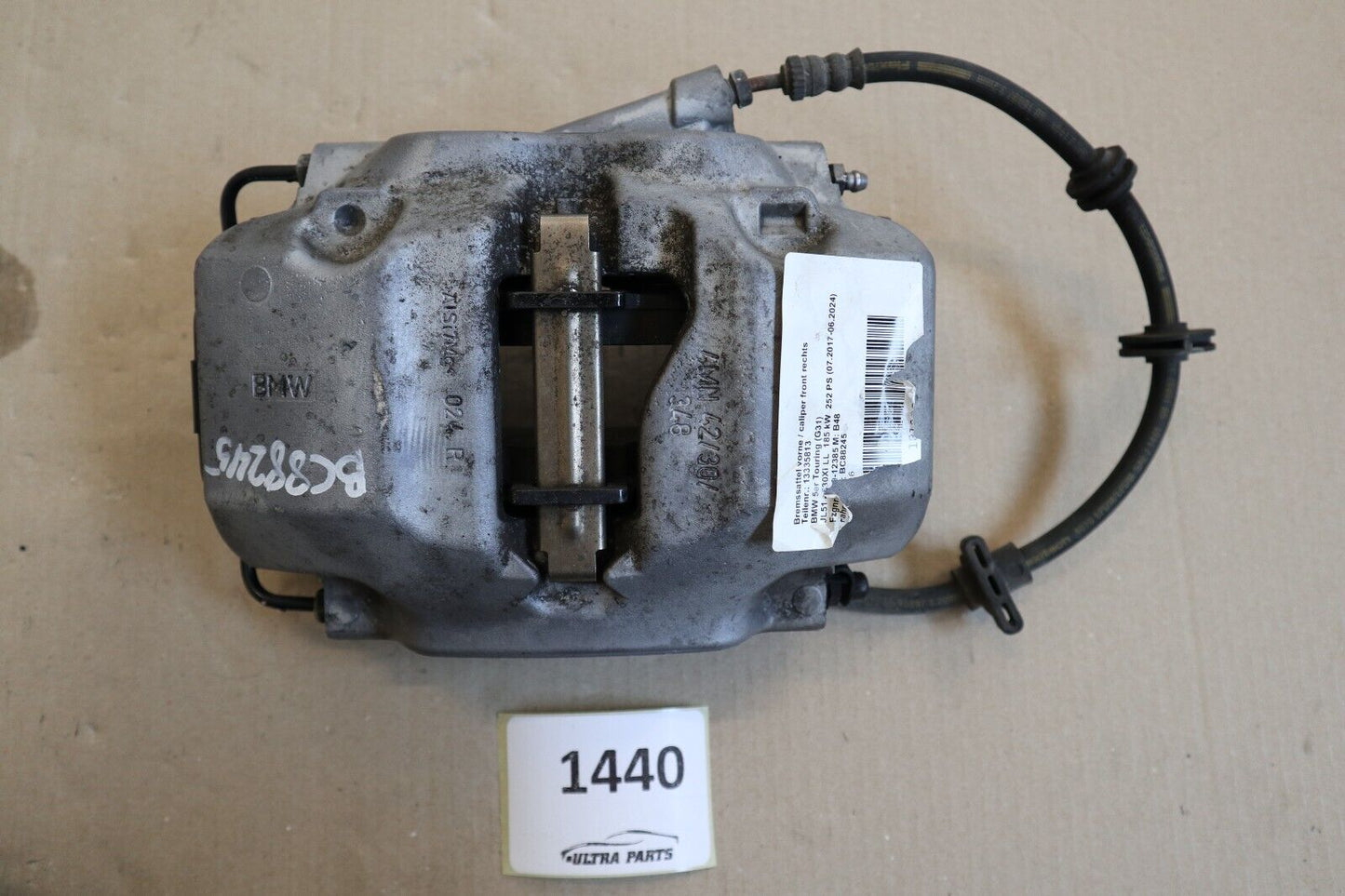 Оригинално BMW G30 G31 G11 G12 G01 Bremssattelgehäuse Bremse vorne rechts 6883484 