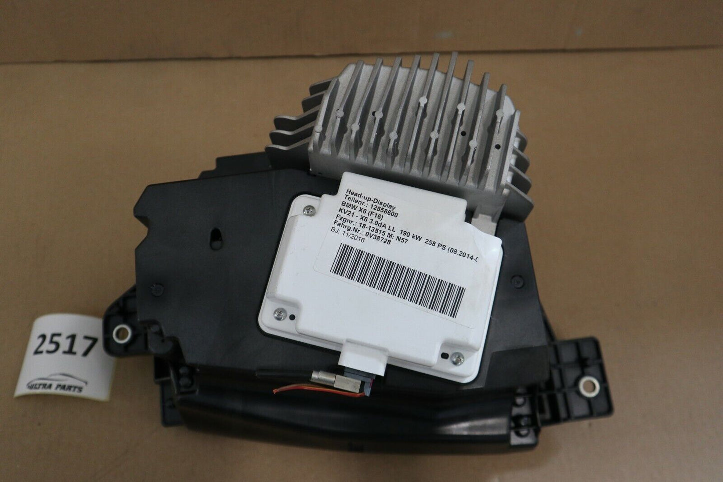 BMW X5 X6 F15 F16 F85 F86 AFIȘARE HAD UP LHD Linkslenker 6230 - 9384375