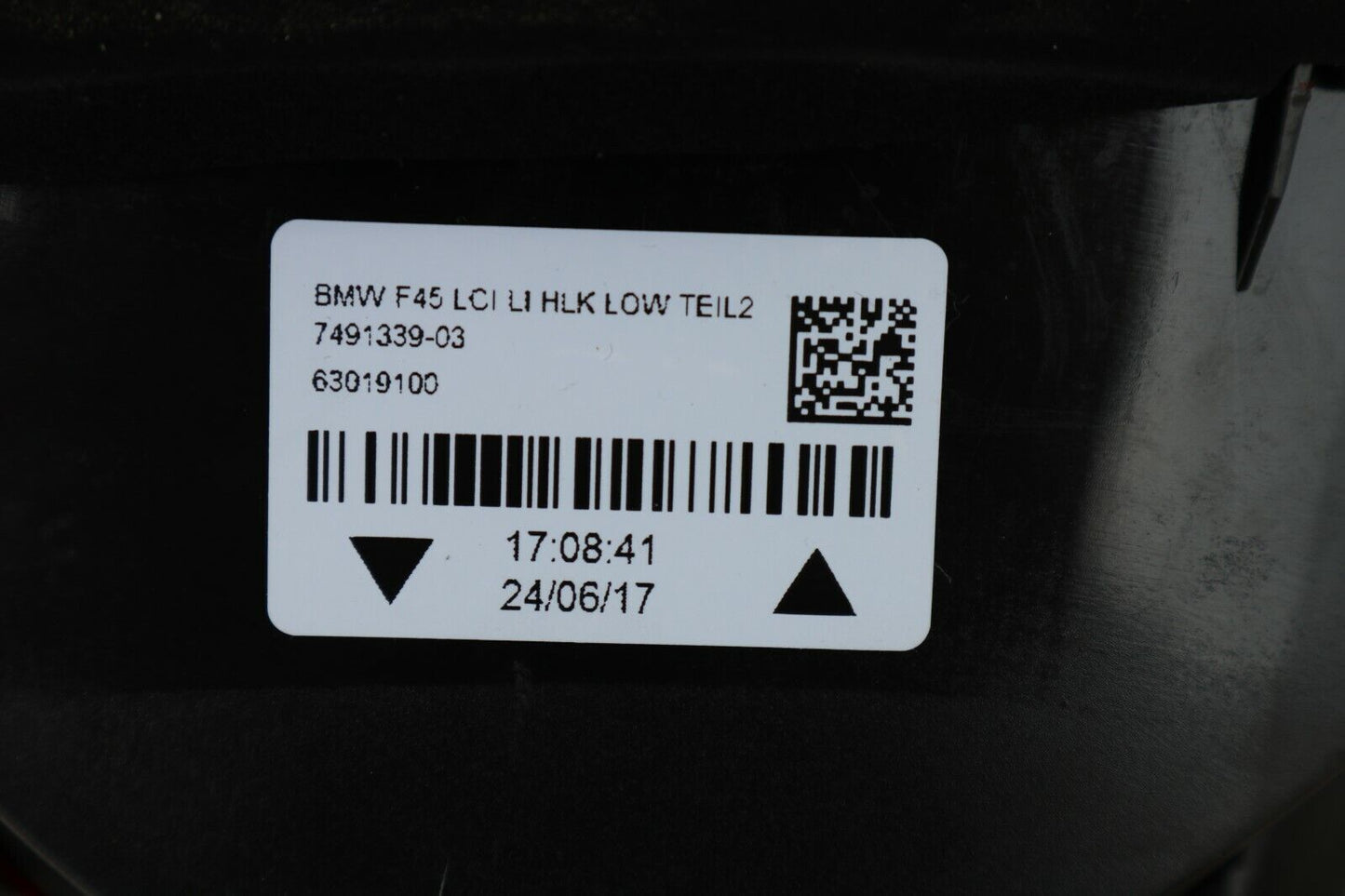 Original BMW F45 Active Tourer LCI Heckleuchte Heckklappe Links 63217491339