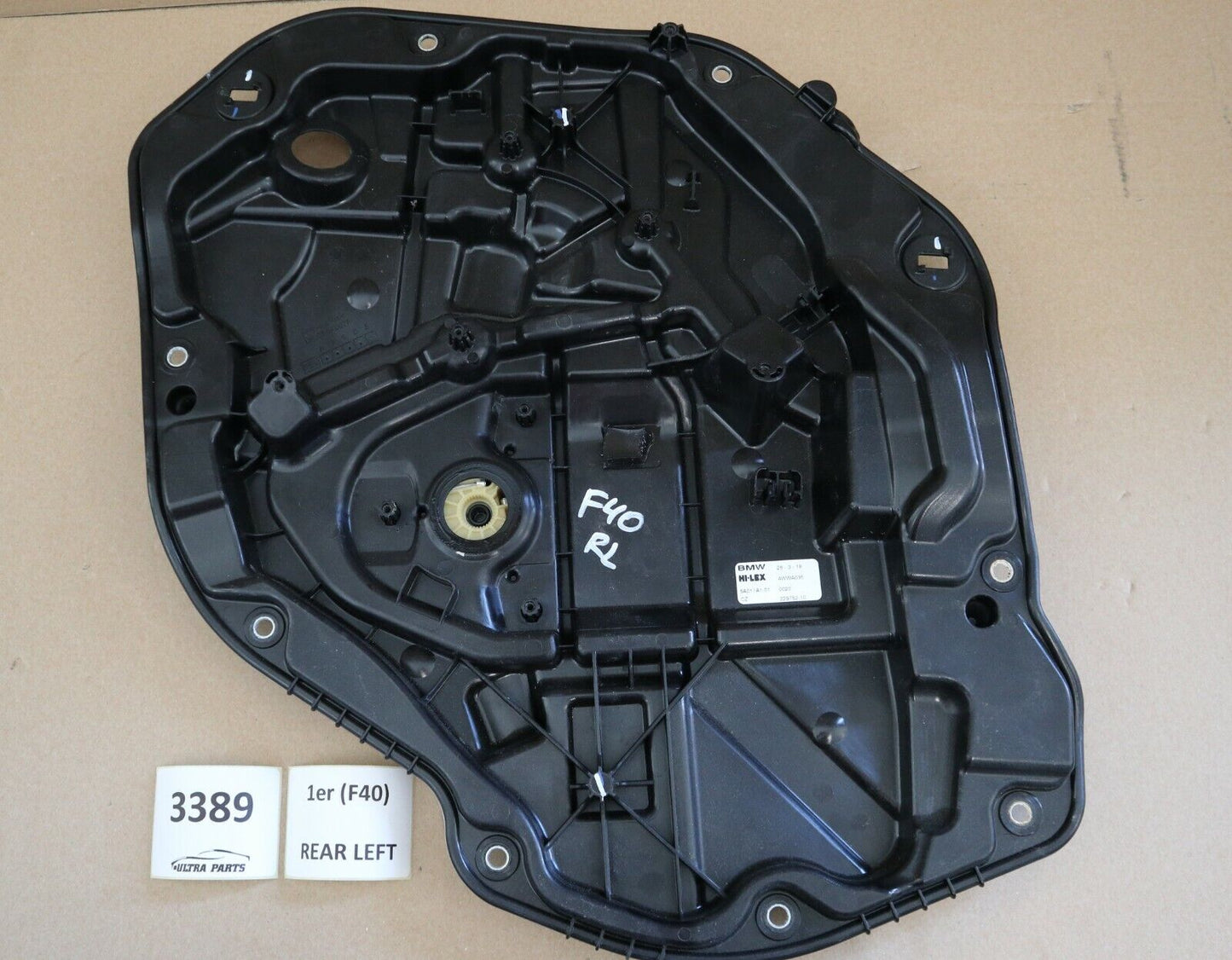 BMW F40 Träger Tür hinten links Elevator geam spate stânga 7465243 