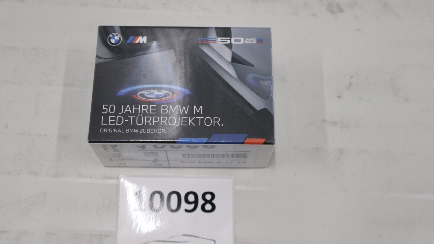 Original BMW M 50 Jahre LED-Türprojektoren (50mm) 2 Projektoren li./re.