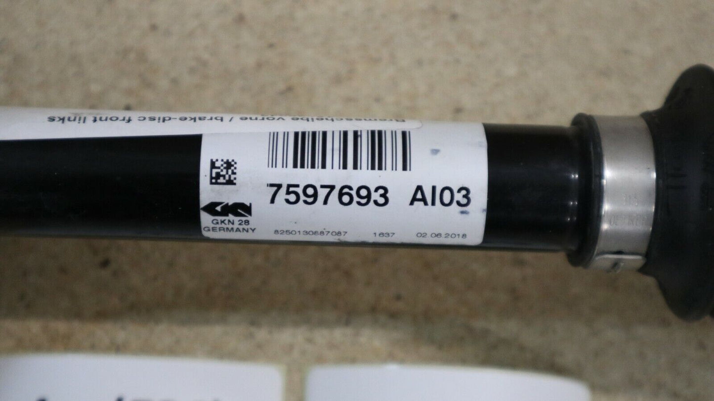 Оригинално BMW F20 F21 F22 F23 F30 F31 F32 F33 Antriebswelle vorne links 7597693 