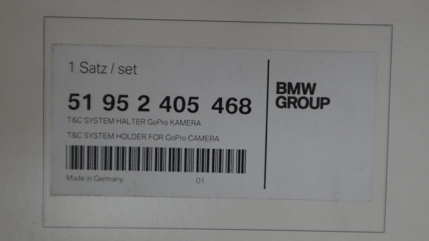 NEU BMW Track Fix action cameras HALTETRÄGER 51952405468 ORIGINAL