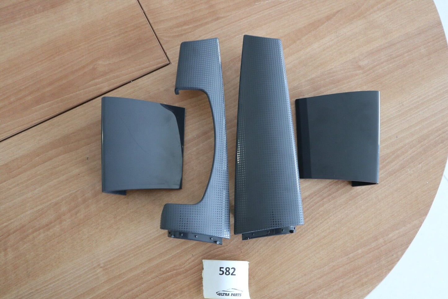 Original MINI F55 F56 F57 Blende Dekorleister vorne trim SET HAZY GREY