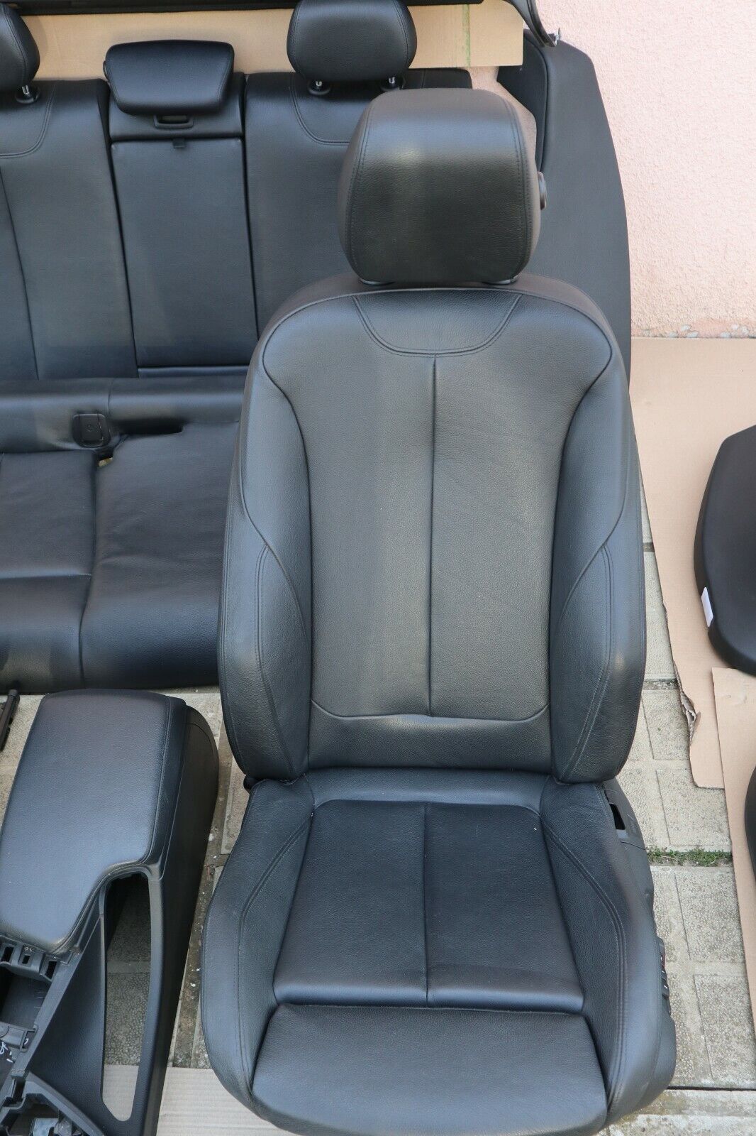 BMW 3er F30 Sport Leather Seats Lederausstattung LEDER DAKOTA SCHWARZ