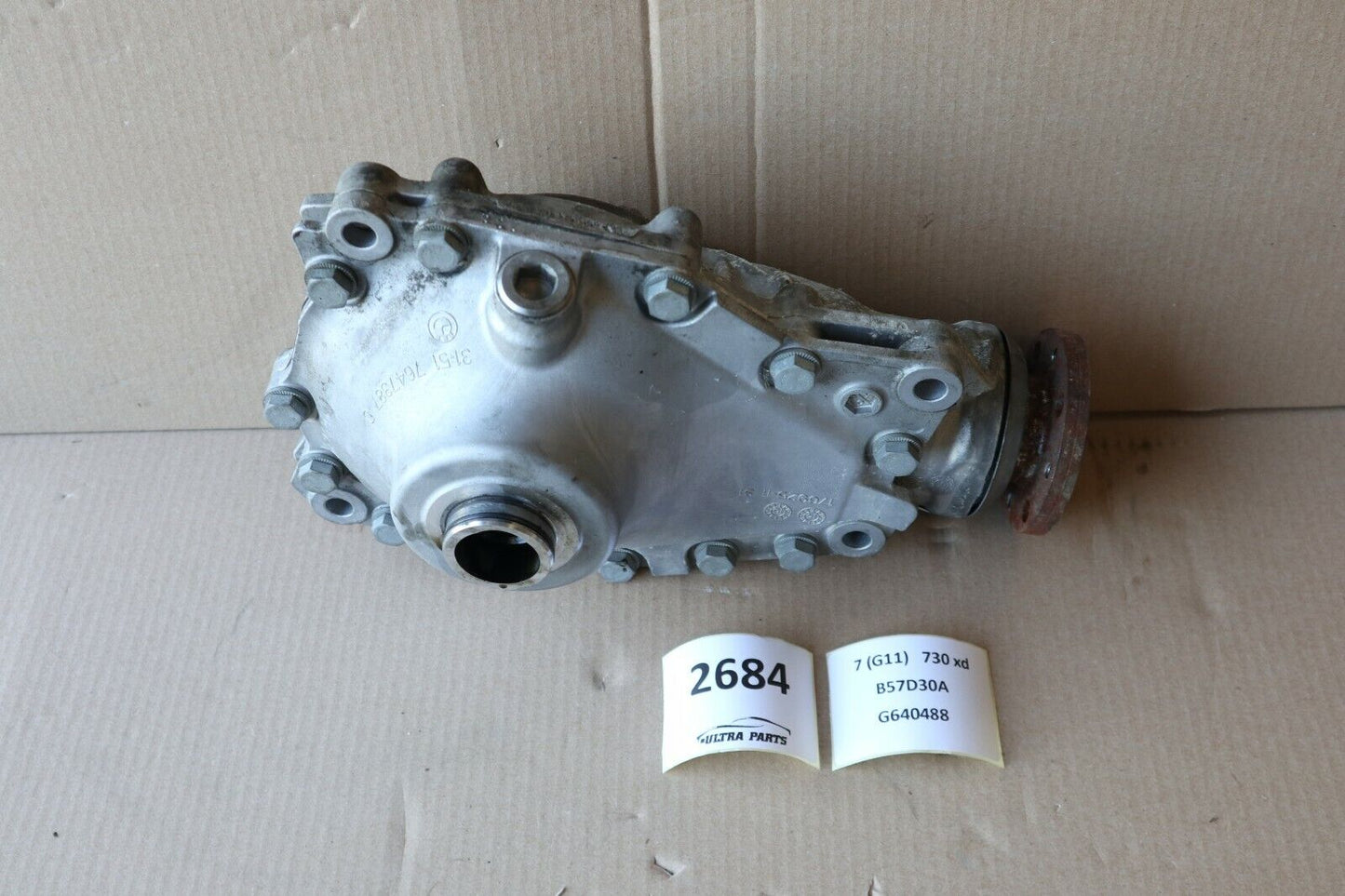 Original BMW G30 G31 G32 G11 G12 Vorderachsgetriebe Differential 2.56 7648878