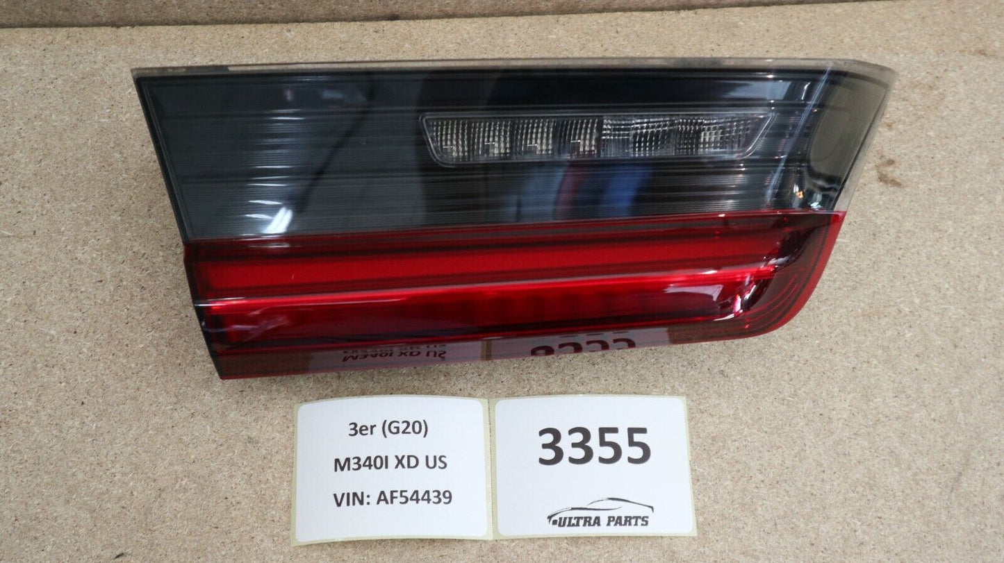 BMW G20 Rücklicht im Kofferraumdeckel links Rear light in trunk lid 7420455