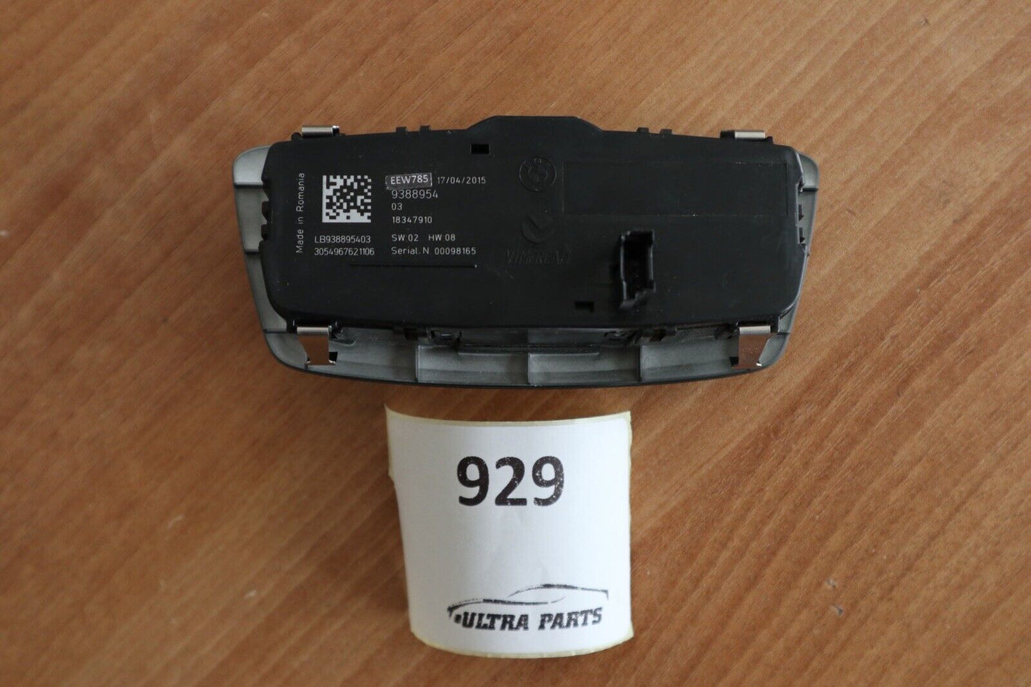 BMW X1 F48 Lichtschalter Schalter Light switch Bedieneinheit NSW 9388954