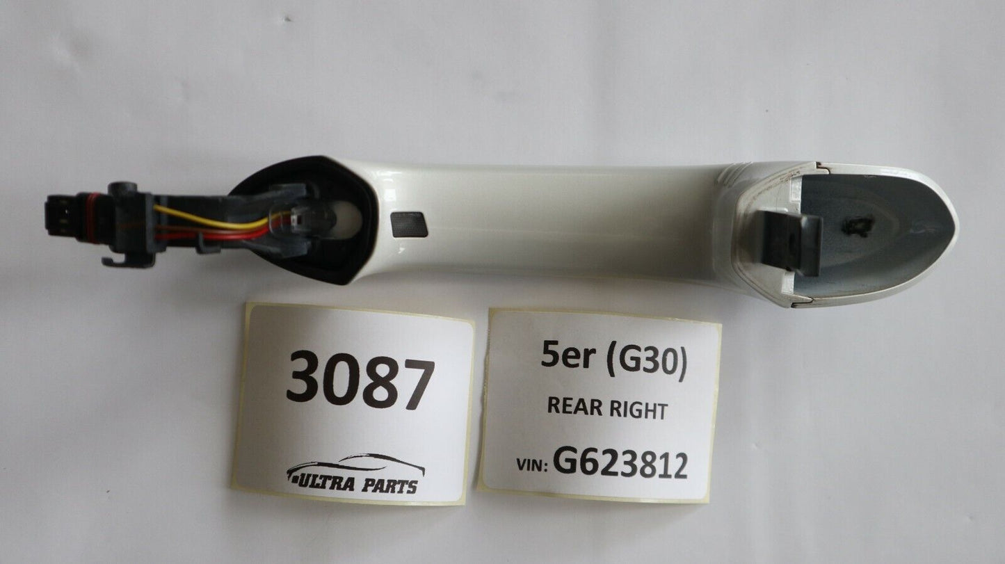 BMW G30 F90 G31 G32 Türgriff aussen rechts ALPINWEISS 3 (300) 8492186 9491470