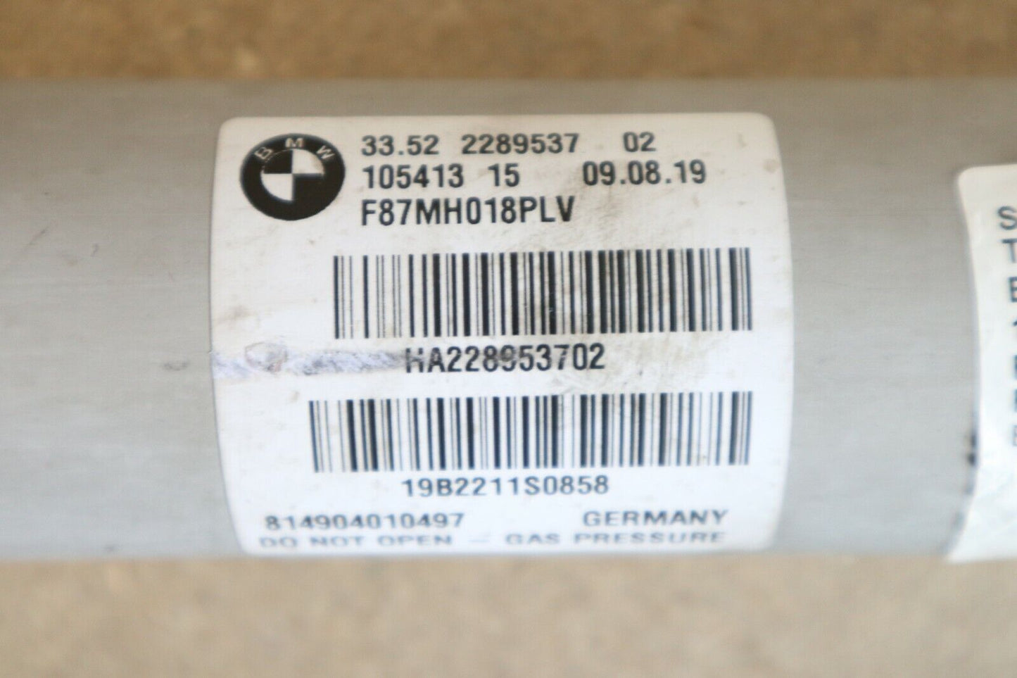 Оригинално BMW 2er F87 M2 Federbein Stossdämpfer hinten links rechts 2289537 