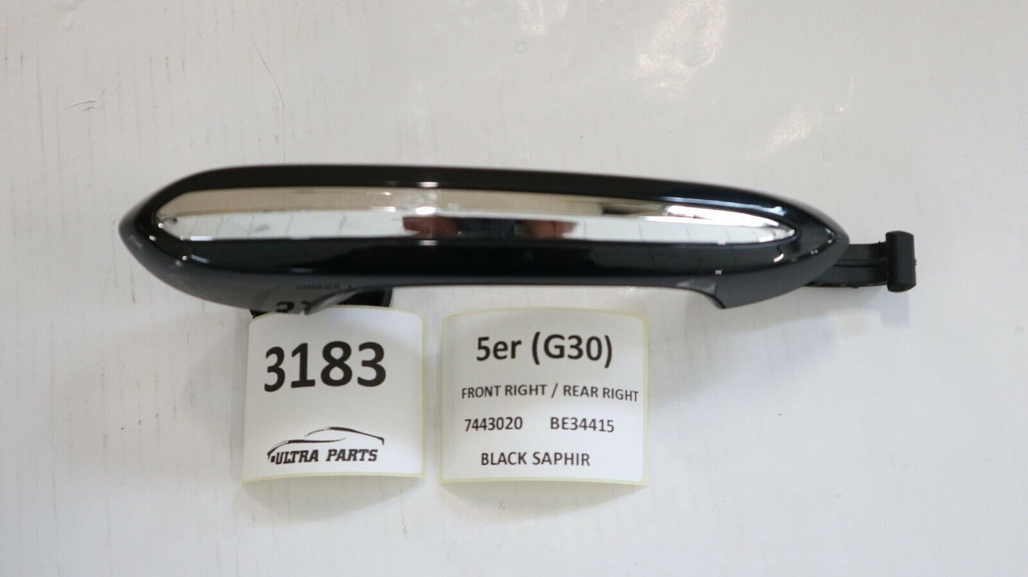 Original BMW G30 F90 G31 G32 Türgriff aussen rechts BLACK SAPPHIRE. MET. 475