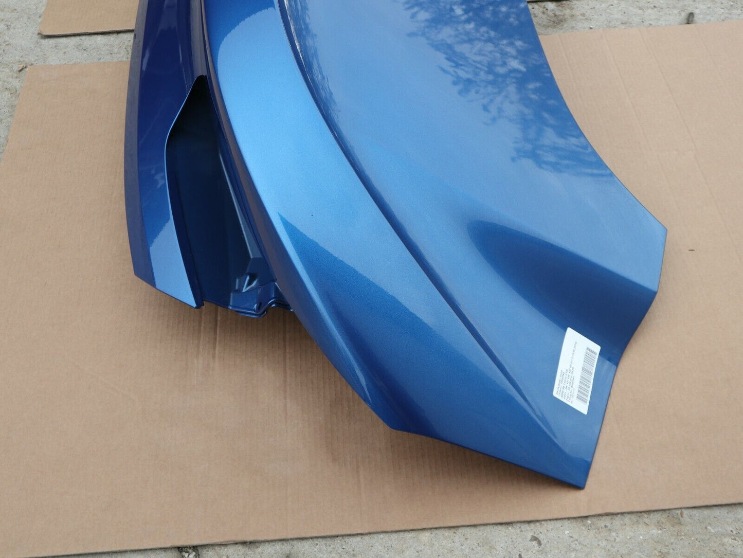 BMW 8er G15 F92 Heckklappe Kofferraumdeckel OEM MARINA BAY BLAU METALLIC C1А