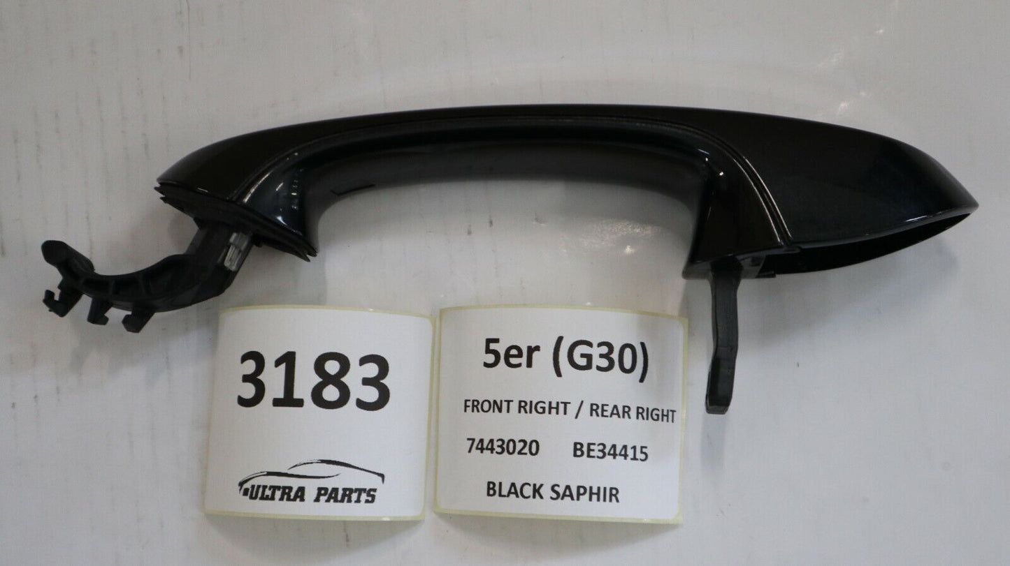 Original BMW G30 F90 G31 G32 Türgriff aussen rechts BLACK SAPPHIRE. MET. 475