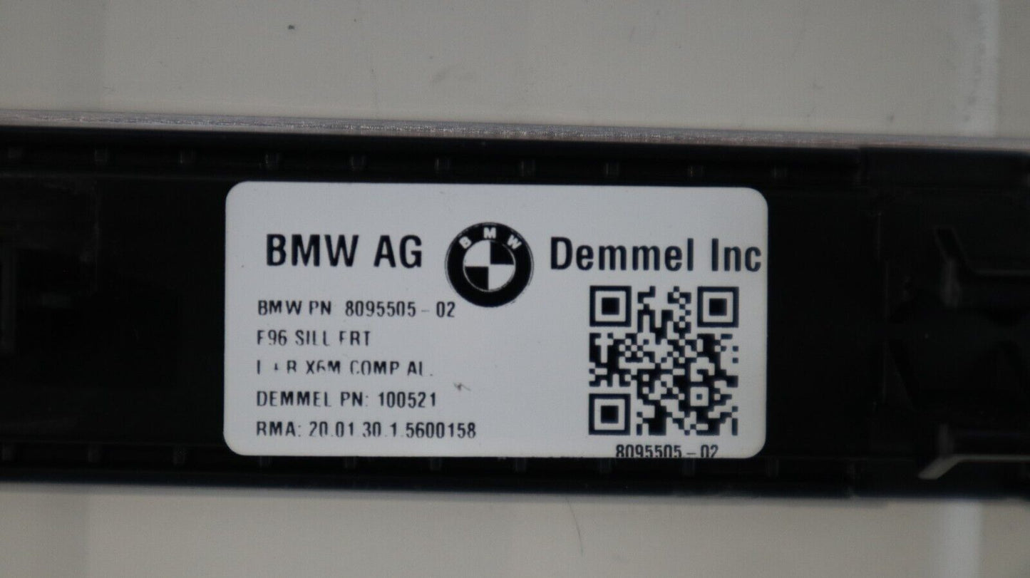 BMW X6 M F96 OEM Insert entry front rear 8095505 8095509 8095510