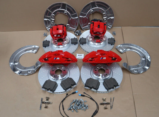 BMW G11 G12 G30 G31 G32 G01 G02 G05 G06 G07 M Sport Roșu Set de reacție set de frâne