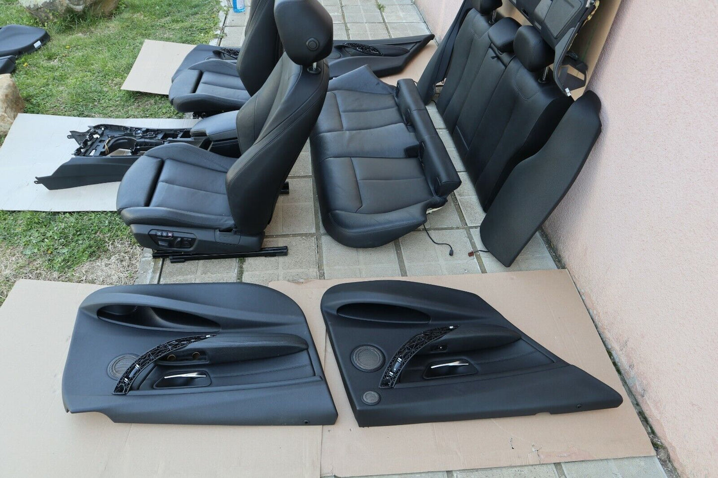 BMW 3er F30 Sport Leather Seats Lederausstattung LEDER DAKOTA SCHWARZ