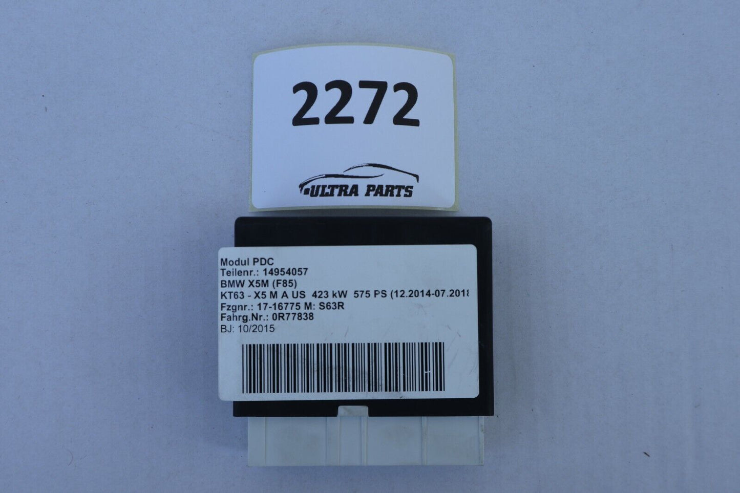 BMW F15 F16 F25 F39 F45 F48 F56 F57 i3 STEUERGERÄT MODULE PMA PDC 6878315