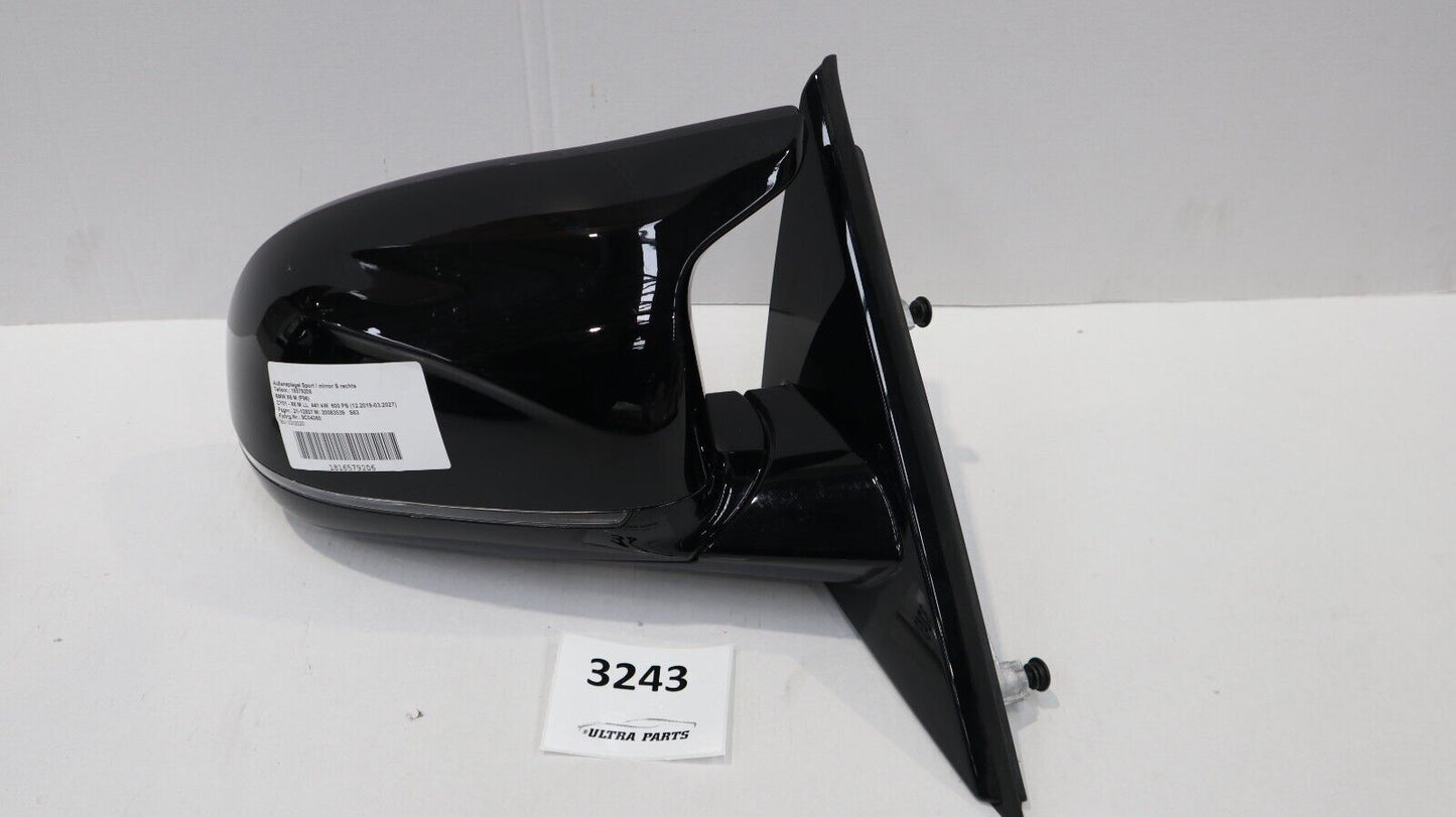 BMW X6 G06 X6M F96 Außenspiegel Rechts Wing Mirror Right 5 PIN Shadowline LHD